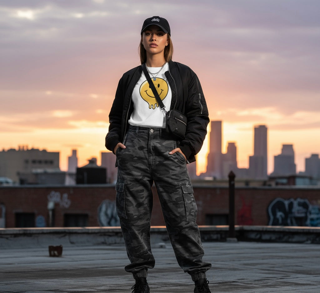 Women's "True Original Melt" Tee - Classic Psychedelic Apparel