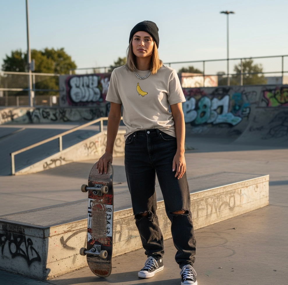 Women's "Banana Split Reality" Tee - Psychedelic Apparel